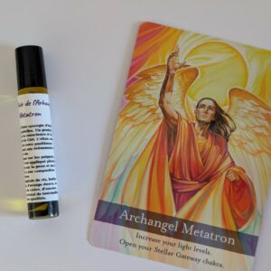 Oil Consecrated to Archangel Metatron – Oil of Divine Order and Spiritual Ascension